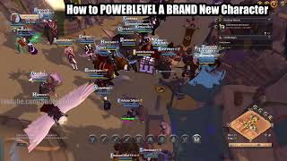 Albion Online - How to POWERLEVEL A Brand New Character