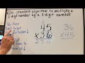 Multiplication Process and Properties