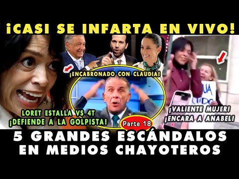 ¡CORRETEAN A ANABEL HERNÁNDEZ EN NY! TOP 5 ESCÁNDALOS CHAYOTEROS EN TV (18) ¡DÓRIGA VS AIFA!