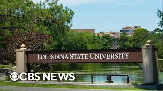 YouTube video thumbnail: LSU Student Describes Alleged Rape by Football Player, Questions University's Response
