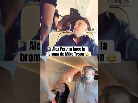 Alex Pereira hace la broma más icónica de Mike Tyson 😂
