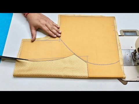 Designer Blouse Design Cutting And Stitching Back Neck Blouse Designs | Blouse Ki Design