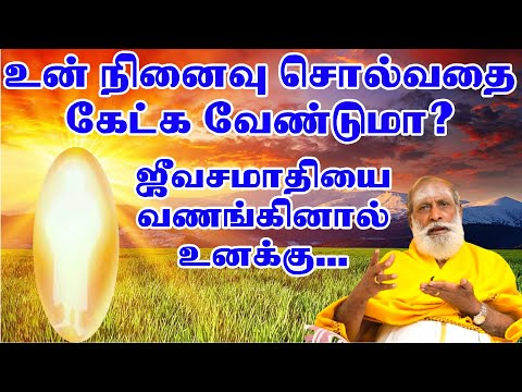 இன்பம் துன்பம் ஜீவசமாதியை வணங்க வேண்டுமா நினைவு சொல்வதை கேட்கணுமா Sri Sivagurunatha Desikar Vallalar