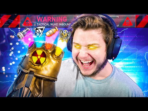 I collected EVERY NUKE in CALL OF DUTY..