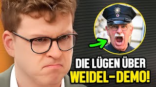 🚨Die Polizei lügt uns dreckig ins Gesicht!: Polizei INSIDER packt über Weidel-Demo aus!