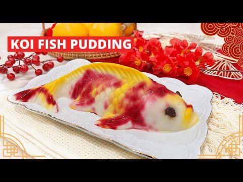 Resep Koi pudding CNY