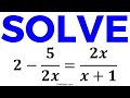 Rational Equations and Simplification