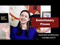 Evolutionary Fitness Concepts
