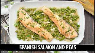 Classic Spanish Salmon and Peas | Quick & EASY One-Pan Recipe