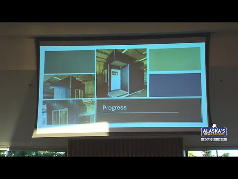 YouTube video thumbnail: Anchorage Tiny Homes Project Designed to Provide a Pathway to Recovery