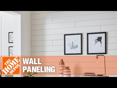 Wall Paneling Ideas - Home Depot Decorative Paneling