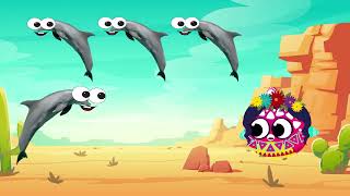 🍎 ABC Animal 🎉 Learn Alphabet A to Z with Giligilis 🍍 Fun Songs & Colorful Learning for Kids
