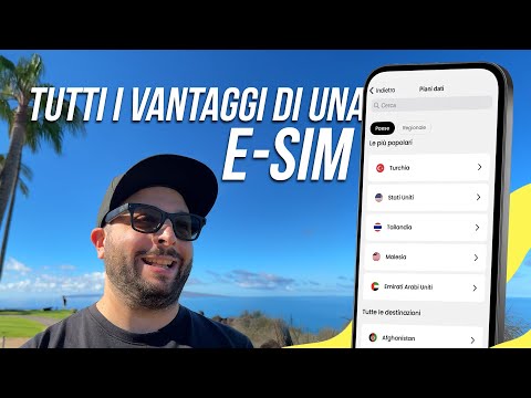 VIAGGIARE con una E-SIM è TROPPO COMODO! Ecco quello che DEVI SAPERE