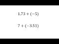 Understanding Sums with Different Signs