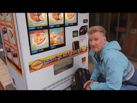 VENDING MACHINES Food Haul in Japan - Eric Meal Time #1001