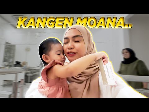 MOANA KANGEN IBU.. SAMPE GAK MAU NGELEPAS IBU !!!