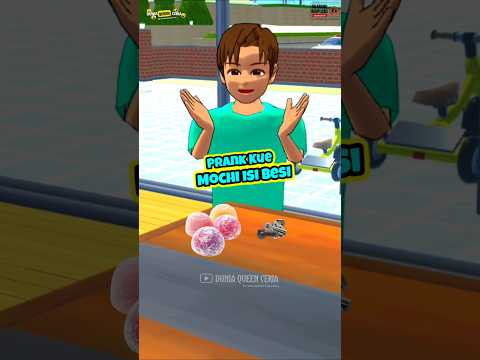 Yuta Prank Bikin Kue Mochi Isi Besi Baut 🔩 😂 #sakuraschoolsimulator #duniaqueen