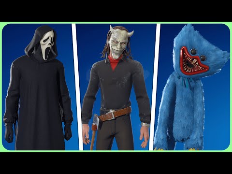 NEW Fortnitemares 2025 Cosmetics (Skins, Emotes, + More!)