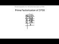 Prime Factorization and Exponents