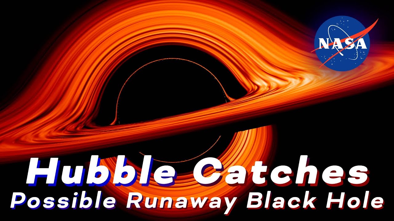 Hubble Catches Possible Runaway Black Hole