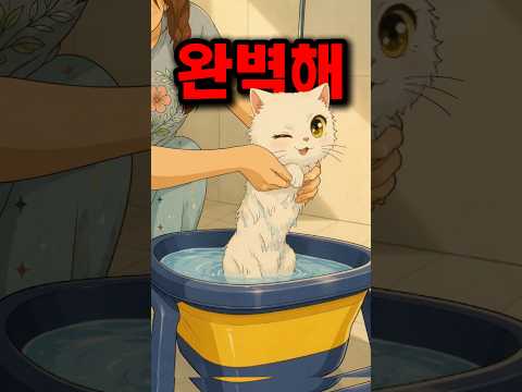 억울한 고양이: "나 뚱뚱한 거 아니라니까?! 털찐 거야!" 😾