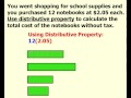 Understanding the Distributive Property