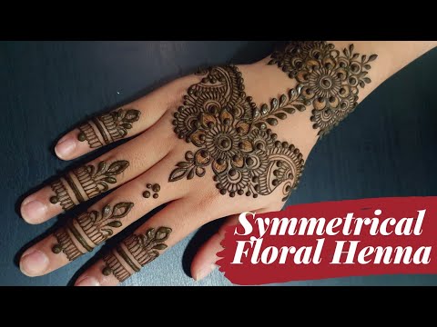 EASY STEP BY STEP EID HENNA TUTORIAL!