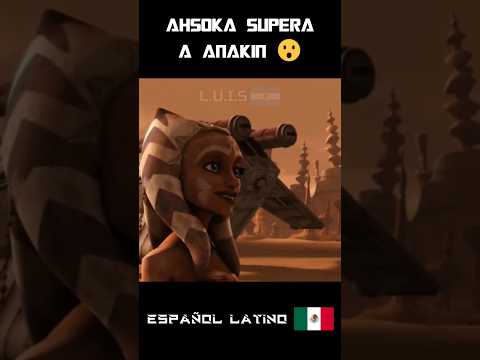Ahsoka y Anakin compiten #starwars #doblaje #clonewars #doblajelatino