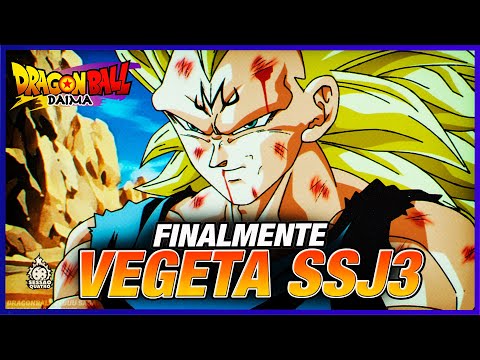 É REAL! VEGETA ALCANÇA A FASE 3 EM DRAGON BALL DAIMA!