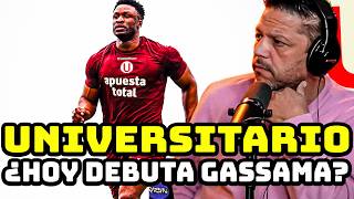 UNIVERSITARIO: ¿DEBUT DE GASSAMA POR O CON VALERA?