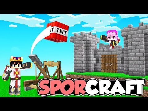 ŞOVALYE OLDUK!!! | SporCraft | Minecraft | Bölüm 6