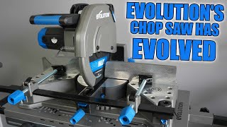 Evolution’s NEW Mitering Chop Saw – S14MCS