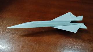 DIY Paper Glider - Origami Airplane That Fly Far