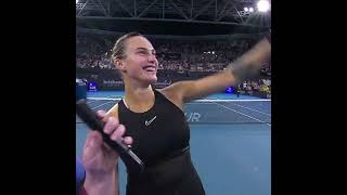 Aryna Sabalenka's Trademark Laugh 😂