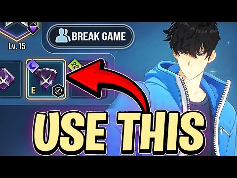 DO NOT MESS UP! UPDATED BEST Skills & Runes For Sung Jinwoo in Solo Leveling Arise