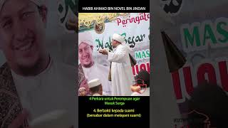 Habib Ahmad bin Novel bin Jindan - 4 Perkara Jika Perempuan Masuk Surga dari Peristiwa Isra Miraj
