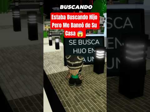 Estaba Buscando Hijo Pero Me Baneó de Su Casa 😱 #roblox #brookhaven #robloxshorts #robloxedit #game