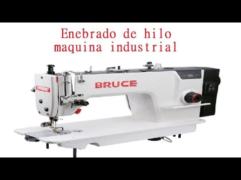 Enhebrado de hilo recta industrial