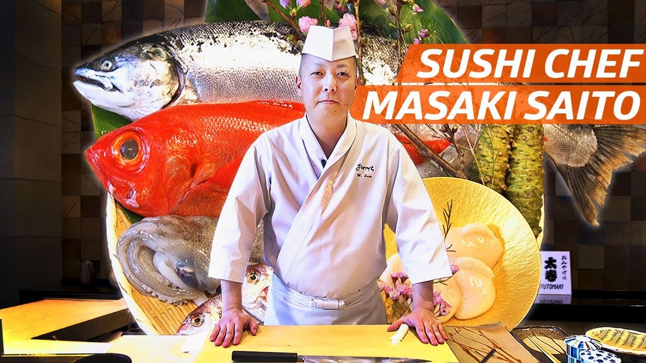 Chef Masaki Saitos Fish Aging Techniques Earned Him Two Michelin Stars Omakase Sushi