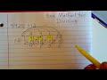 Understanding Division and the Box Method