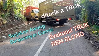 Evakuasi TRUK REM BLONG