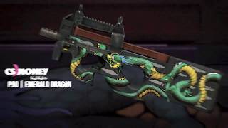 P90 Emerald Dragon Gameplay