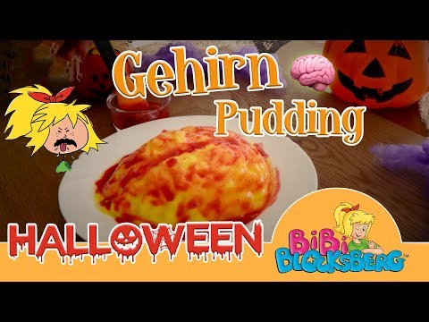 Bibi Blocksberg HALLOWEEN - Gehirnpudding mit Blut - super lecker!