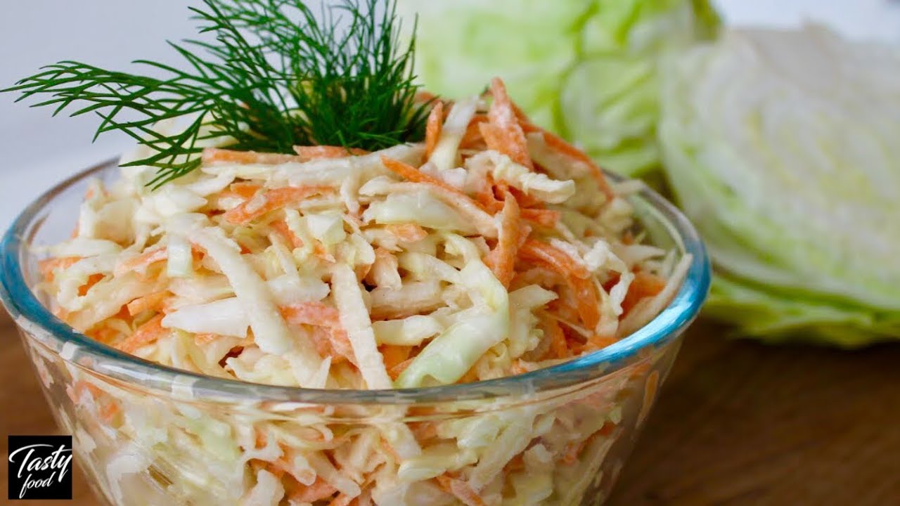 Американский Салат из Капусты Коус Слоу!