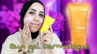 ديرماتيك تنافس الكوري: اول صن چل مصري بالنياسيناميد و الهايلرونيك اسيد / حماية و عنايه Dermatique