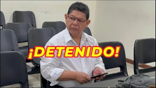 Ex ministro Benito Lara, detenido por juicio de ilícitos con pandillas