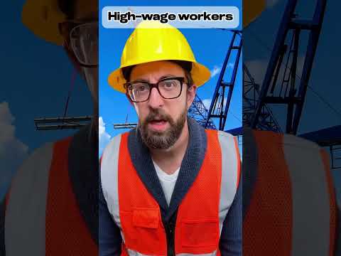 High-wage workers #adamrose #construction #engineering  #workers