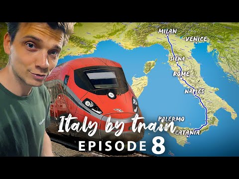 1400km Train Travel across Italy in ONE day! Behind-The-Scenes ep8.
