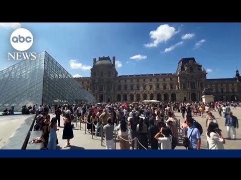 YouTube video thumbnail: Louvre Museum Shuts Down as Staff Goes on Strike to Protest Overcrowding