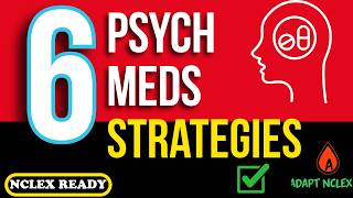 NCLEX Psych Meds Made Easy | Study Strategy That Works + Practice Questions